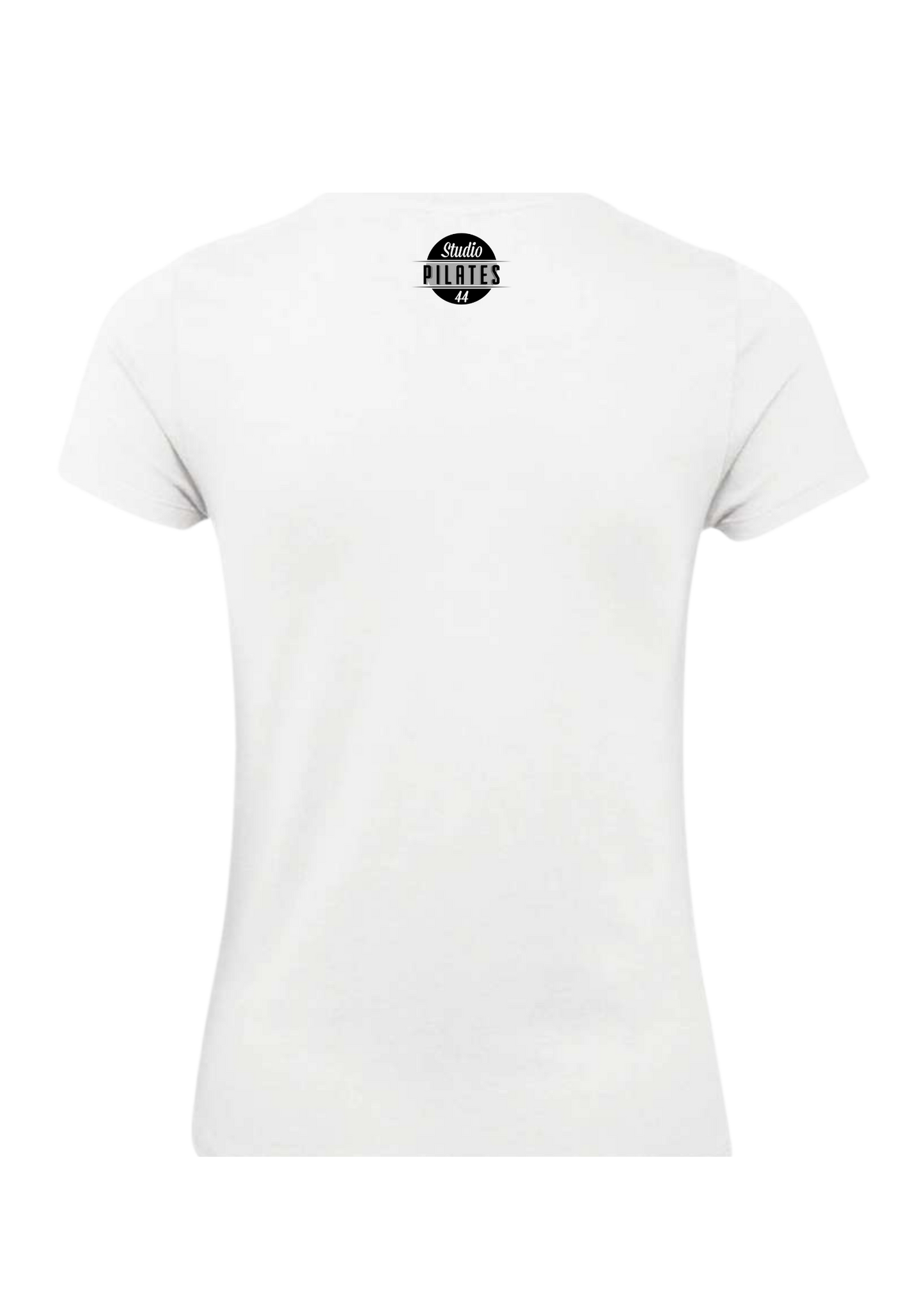 Tee-Shirt "Equilibre ton corps, Eveille ton esprit" Blanc - Marron